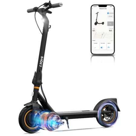 Adult Electric Scooters: Atomi 650W Motor for Quick Acceleration