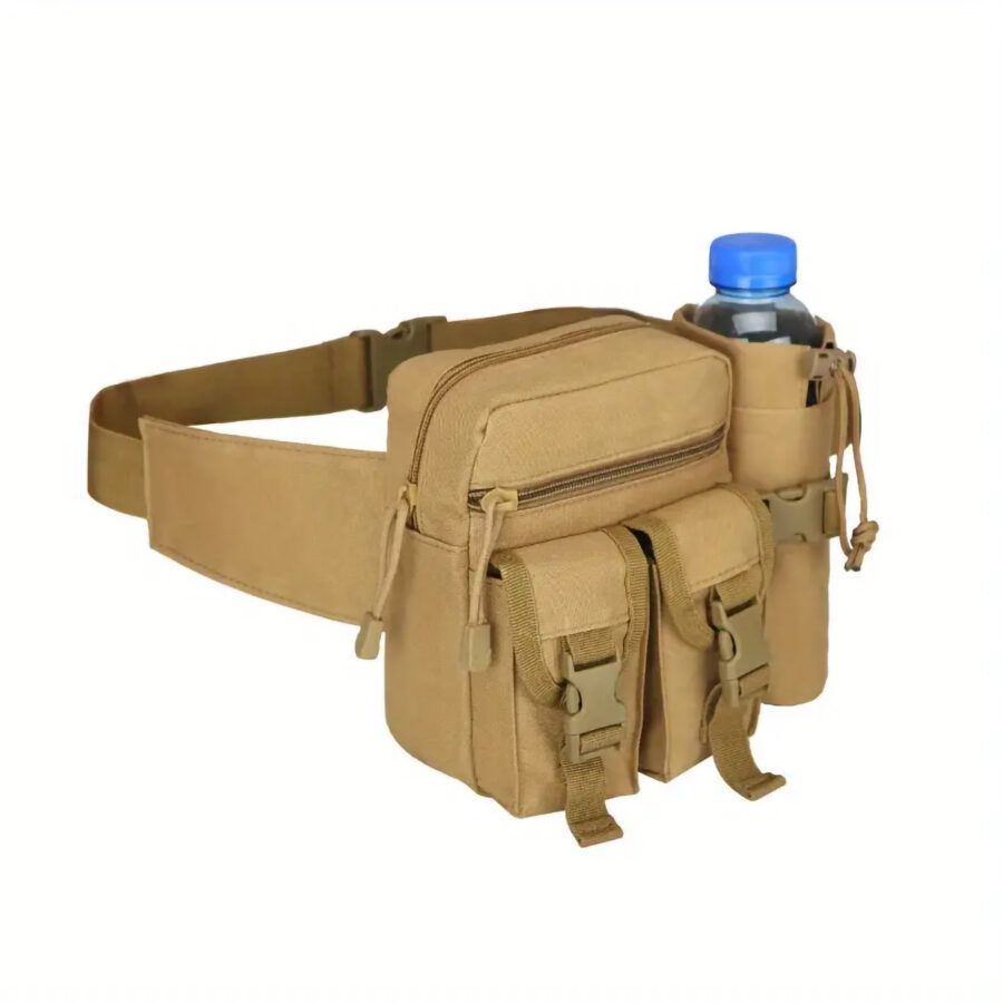 Multi Functional Hiking Waist Pack With Water Cup Case