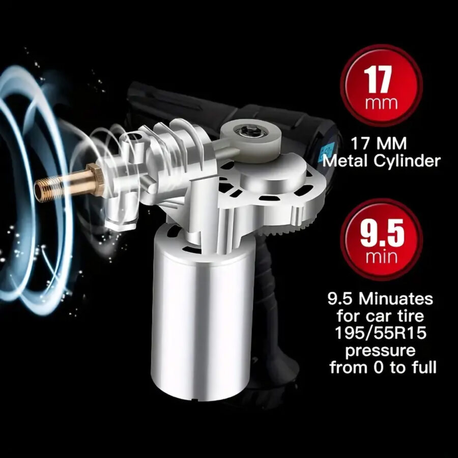 Portable Air Compressor Inflator Wireless Handheld Pump - Image 5