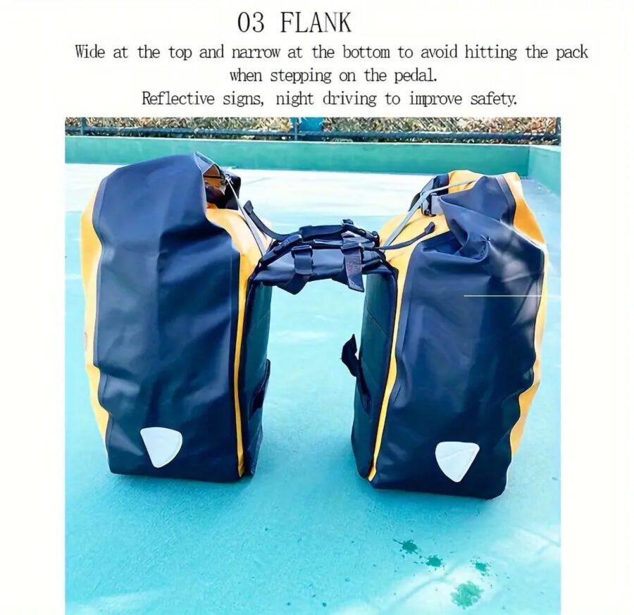 Bike Pannier Bag With Large Capacity, Bike Rack Bag - Image 10