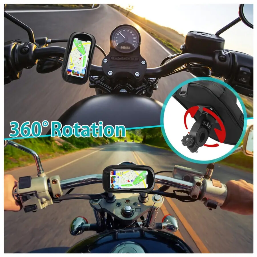 Handlebar Bag Phone Holder Bike Front Frame Phone Bag - Image 6